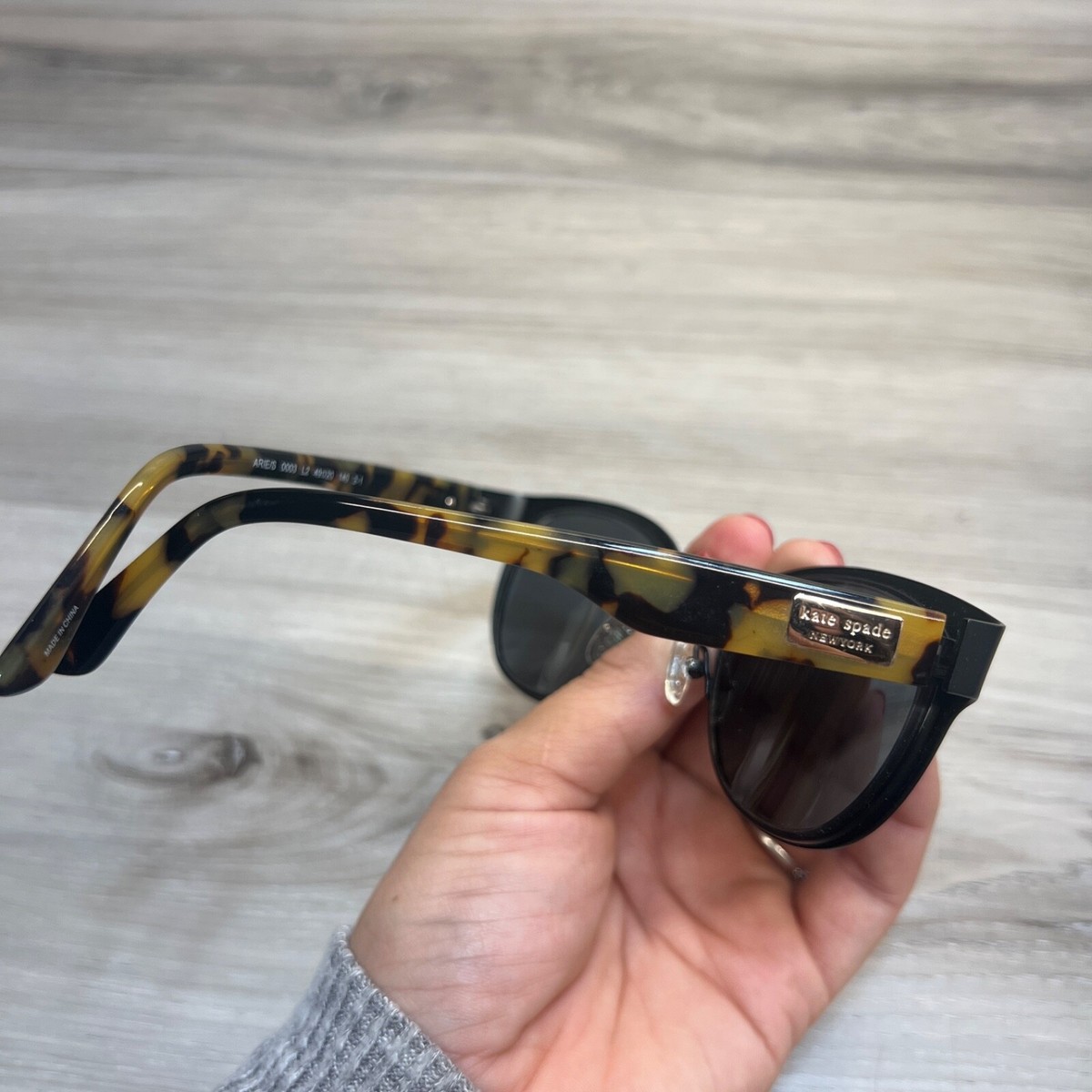 Kate Spade Arie/S Tortoise Black Brown Eyeglasses Frames 49  display picture 3