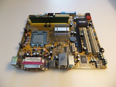 ASUS P5GZ-MX, rev.1.00G.,LGA 775, Intel i945GZ Motherboard +CPU E2160 +RAM 1Gb