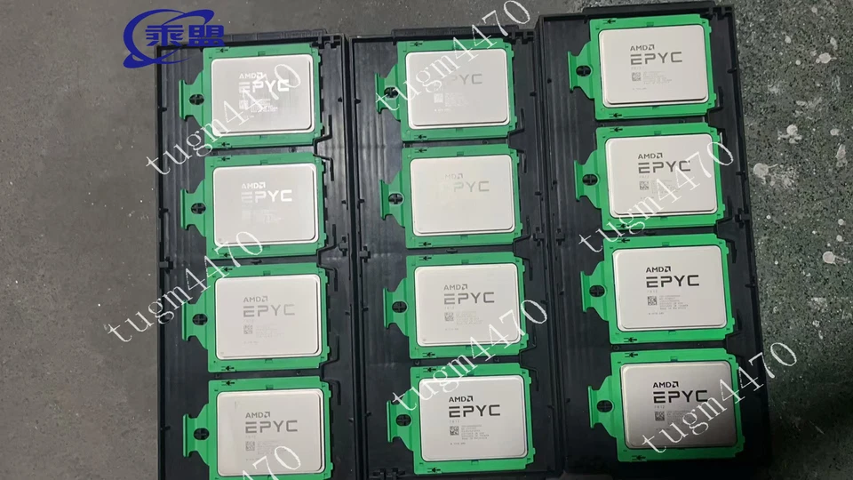 AMD EPYC 7b12 cpu processor 64 core 128 thread 2.25-3.4ghz 100-000000020 - Image 2 of 4