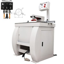 110V 2hp Pneumatic Woodworking Hinge Driller Dust-free Boring Insertion Machine