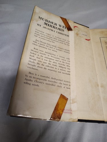 Vintage 1952 Murder with Mirrors by Agatha Christie - Imagen 3 de 11