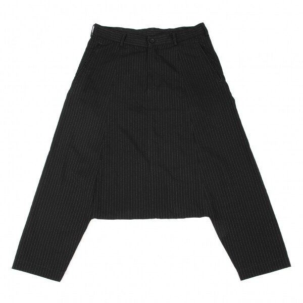 BLACK COMME des GARCONS Pinstripe Dropped Crotch Pants Size