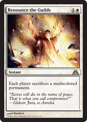 *MRM* FR/VF Verzicht auf Gilden (Verzicht) MTG Dragons Labyrinth