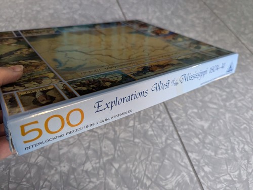 Terrell Publishing 500 Piece Explorations West of the Mississippi Jigsaw Puzzle - Picture 12 of 14