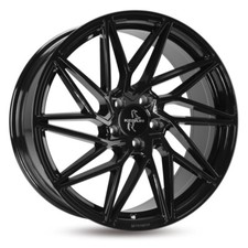 4x Keskin KT20 Future black painted 8.5x19 ET40 - LK5/114.3 ML72.6 Felge Alu
