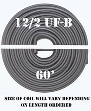 Cable Cabana 12/2 UF-B x 60' Underground Feeder Cable