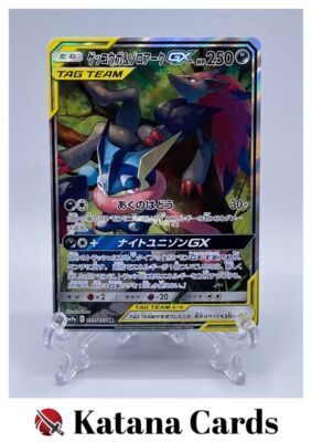 PSA10 ゲッコウガ＆ゾロアークGX RR/Greninja &Zoroark