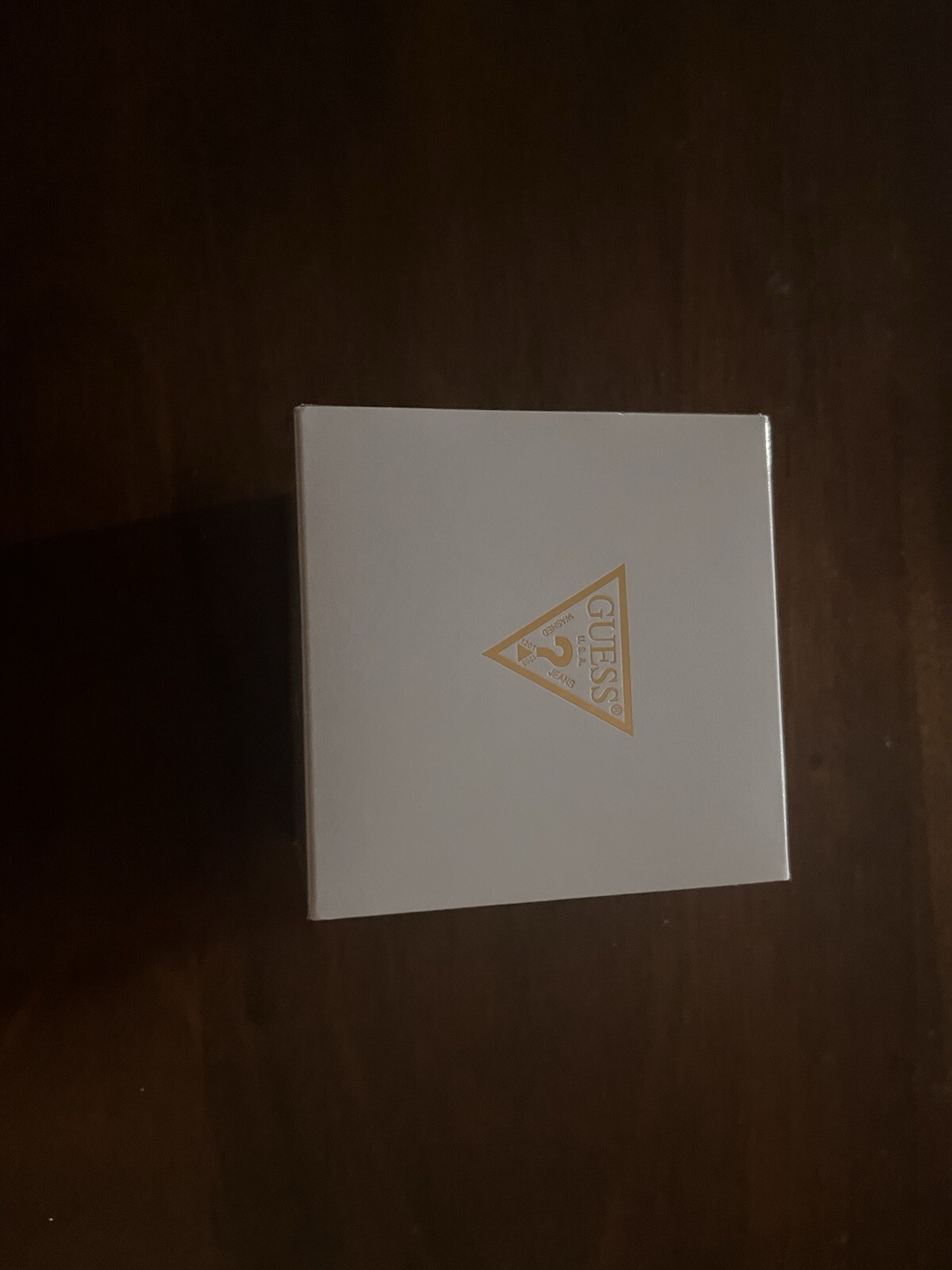 GUESS U0668G4 Men's Gold-Tone Chronograph Stainless Steel Watch from Macy's Display