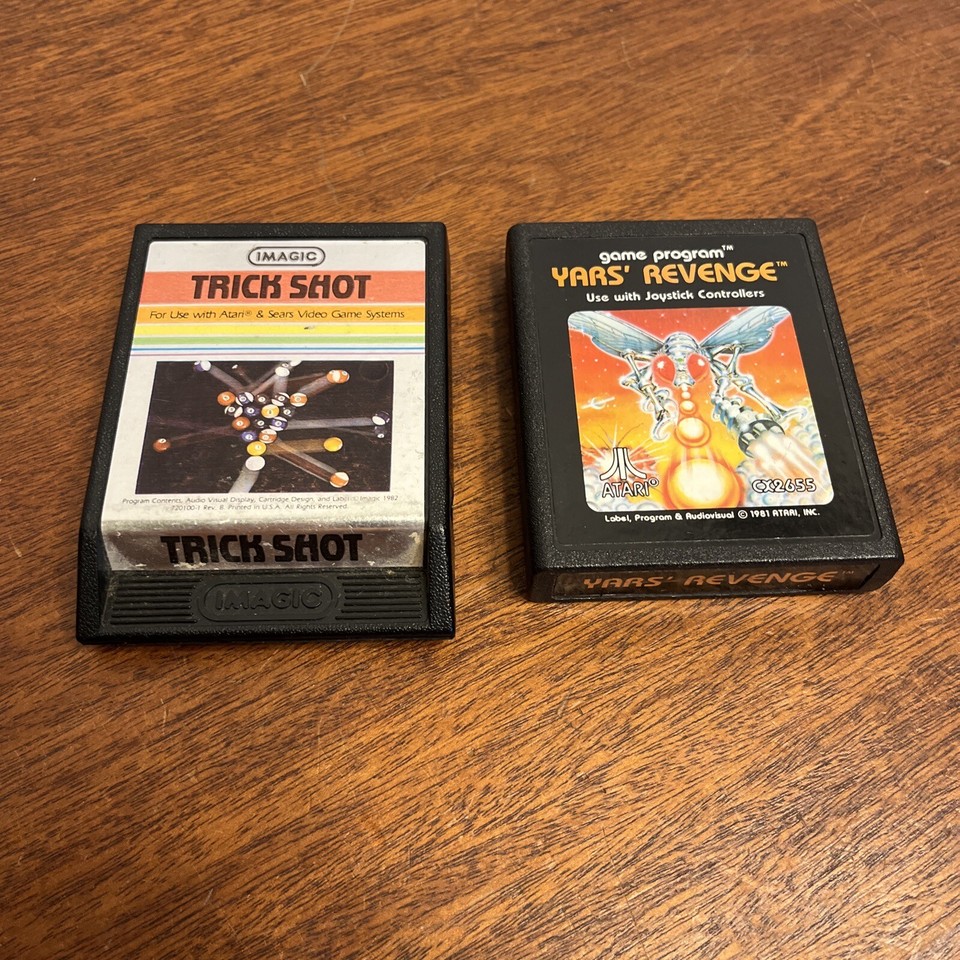 Atari 2600 Games Mix & Match Combat Stampede Trick Shot Amidar Grand