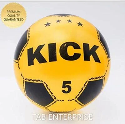 BRANDNEU KUNSTSTOFF FUSSBALL 10" FLACH NICHT AUFBLASBAR - mehrere Mengen Kick