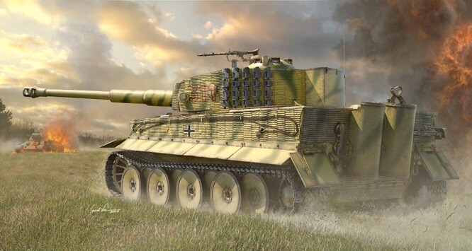Trumpeter 944 - 1/16 Pzkpfw Vi, Ausf. E, Sd.Kfz. 181 Tiger - New