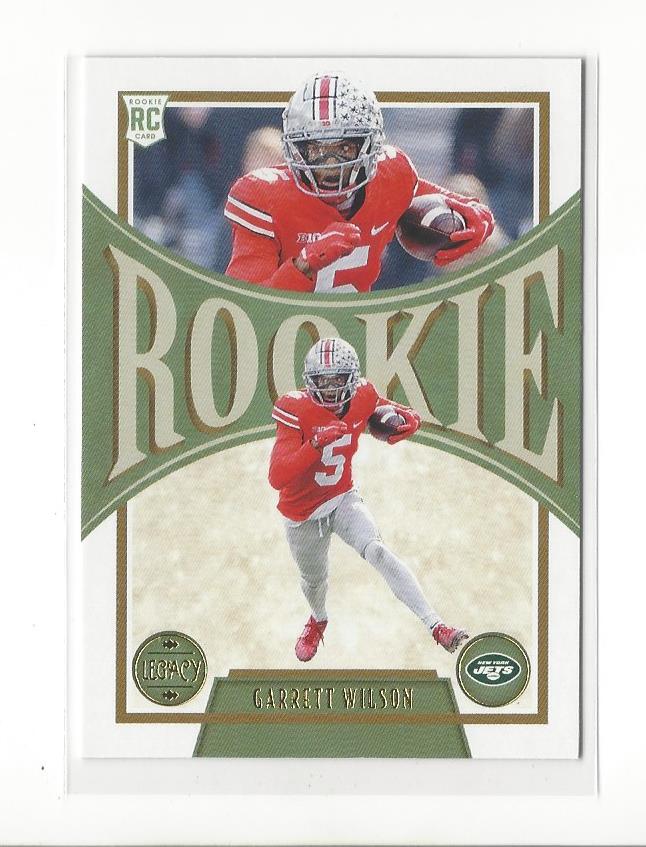 2022 Panini Legacy #152 Garrett Wilson RC Rookie Ohio State Jets