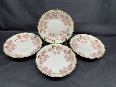 Edelstein ''OPHELIA'' Maria Theresia Autumn Leaves ~ Set of 4 ~ Soup Bowls ~ 8''