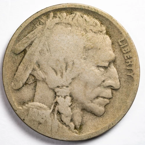 1918-D Good (G) Buffalo Nickel, Denver Mint