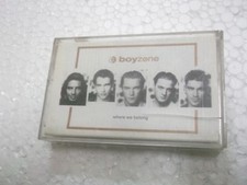 BOYZONE WHERE WE BELONG  1998 RARE orig CASSETTE TAPE INDIA indian