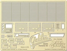 Paragrafix 1/32 Scale Galileo Shuttle Photoetch Set PGX248 Sci-Fi Model Add-On