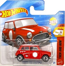 Hot Wheels Austin Mini Cooper S Then and Now 71/250 2026 Diecast Car New