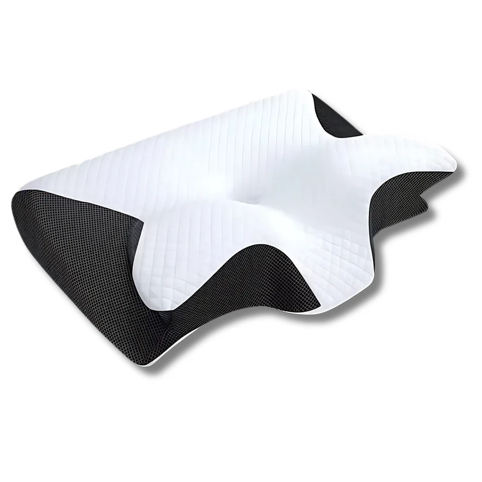 Nacken Therapiekissen Memory Schaum Anthrazit Orthopädisch Ergonomisch Schmerzen - Bild 2 von 4