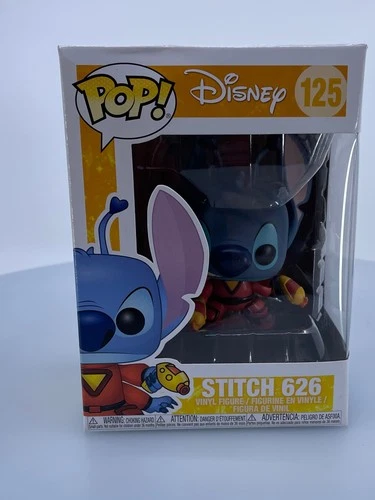Funko POP! Disney Lilo & Stitch Stitch 626 #125 Vinyl Figure DAMAGED BOX