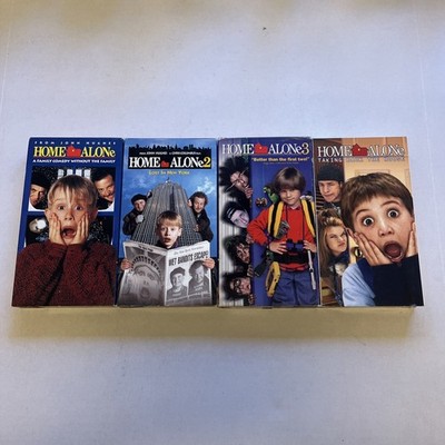 Home Alone 1, 2, 3, 4 (Taking Back the House) - Lot of 4 VHS Movies