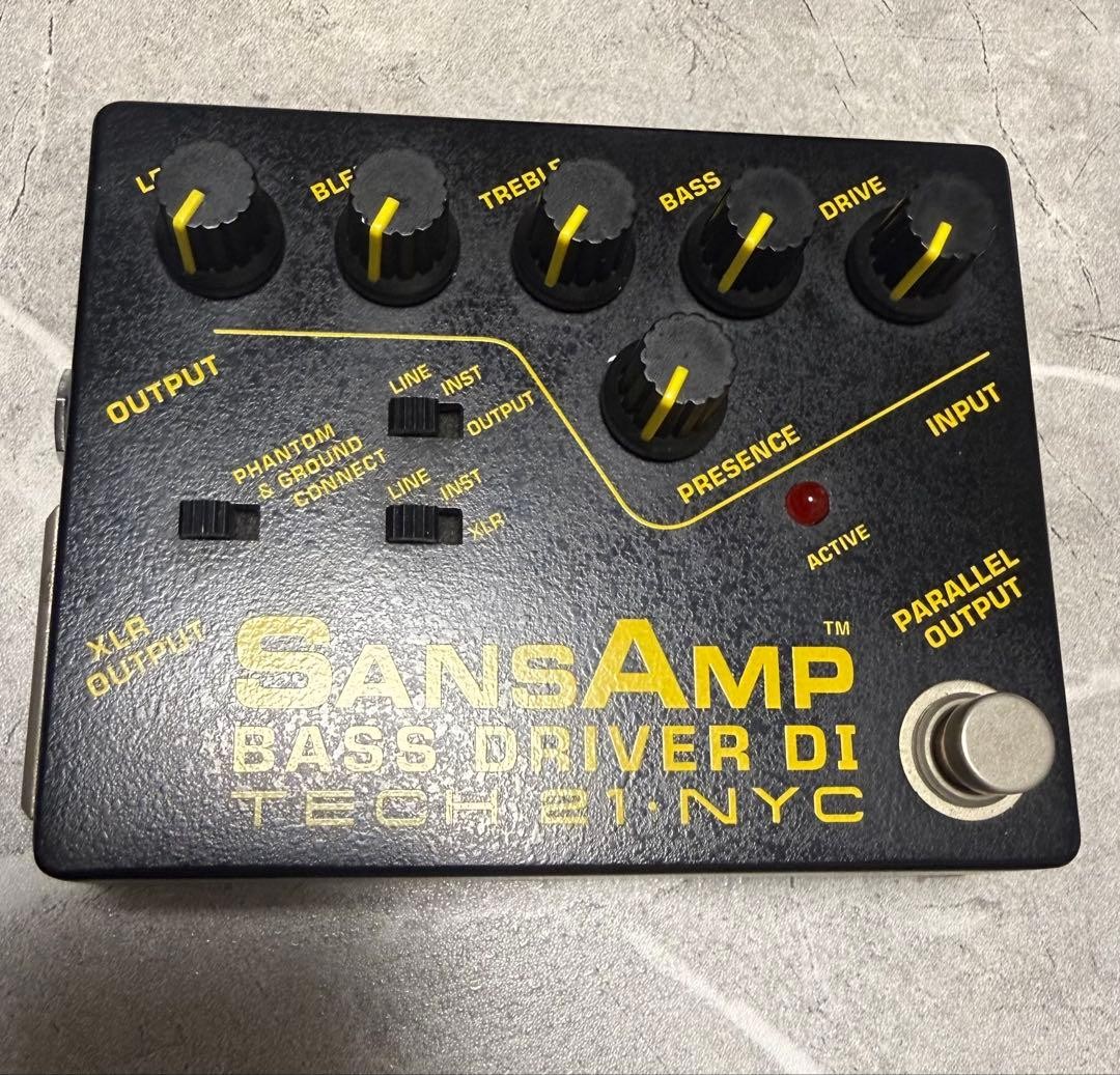 ベース SansAmp BASS D DI TECH 21 NYC Tech 21 SansAmp Programmable Bass Driver DI - Bass Central