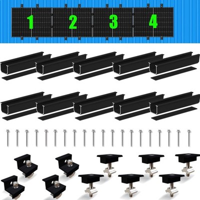 Hochwertiges Material: Al6065-T5 Aluminiumlegierung und Edelstahlschrauben