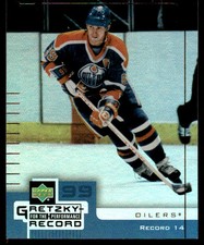 1999-00 McDonald's Upper Deck Gretzky Performance for the Record Wayne Gretzky
