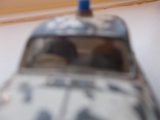 dinky toy jaguar police car needs tyres glass good