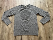 Zara Kids Knitwear The Good Things Pullover Knit Skull Sweater Size 13-14 Years