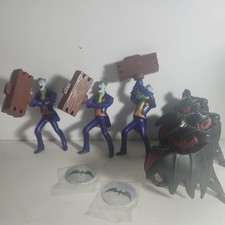 2015 McDonald  s Happy Meal Toy Batman Unlimited Joker  Batman DC Comics 6pc Lot