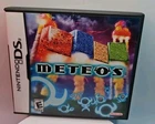 Meteos (Nintendo DS, 2005) CIB Complete In Box With Manual & 2 Inserts