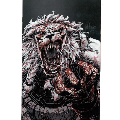 Invincible Universe Battle Beast: #1 [Todd Beats ''Bloody Spot'' Shopville Exclusi
