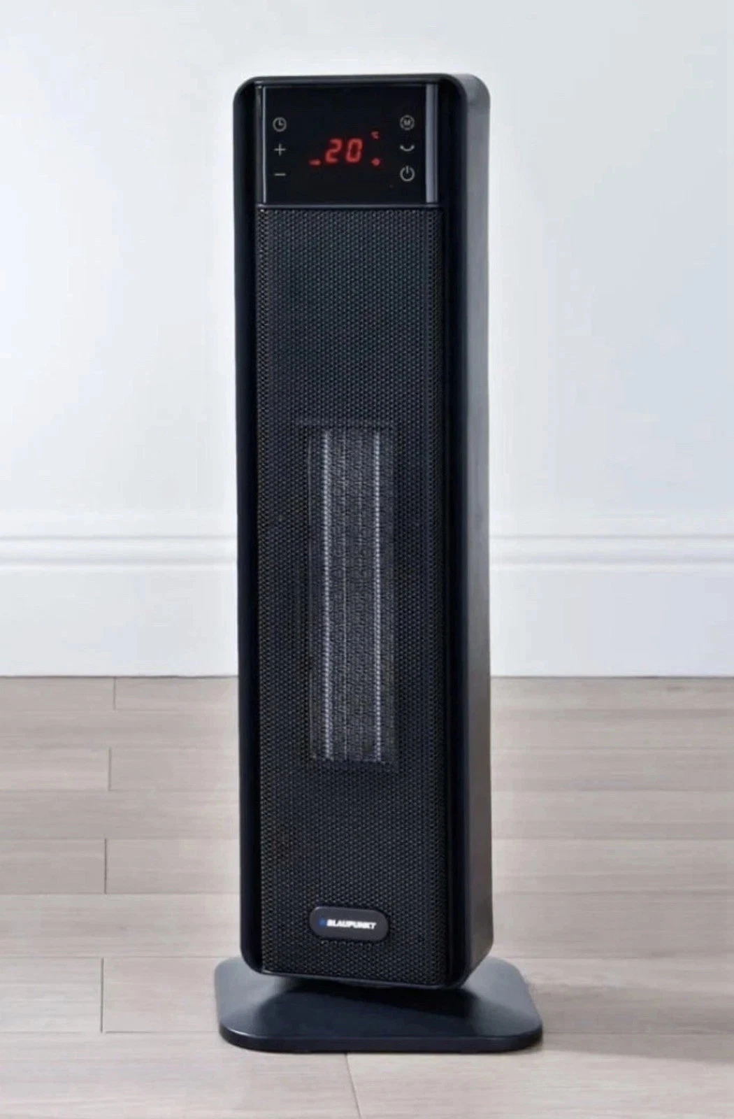 Blaupunkt Oscillating Tower Heater 24 Hour Timer, Set Temperature & Remote - New