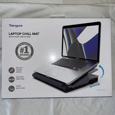 Targus AWE81US 4-Port USB Hub  Laptop Chill Mat, Gray