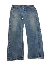Vintage Levi 501 Xx USA Made Denim Jeans 36x29 Button Fly 524