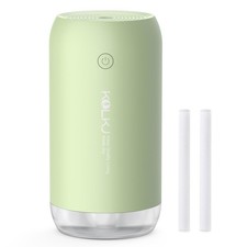 Portable Mini Humidifier, KQLKJ 350ml Small Cool Mist Small, Green
