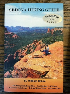 Sedona Hiking Guide William Bohan Autographed Trails Maps GPS Nonfiction: VG