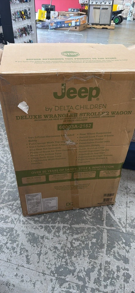 Cochecito Jeep Wrangler Deluxe de 4 plazas con toldo y asientos convertibles Foto 3 de 4