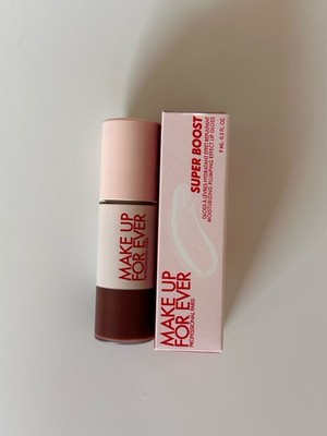 Make up forever Super Boost Lip Gloss Anywhere Caffeine NEU