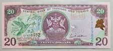 Trinidad & Tobago 20 Dollars 2006 Unc