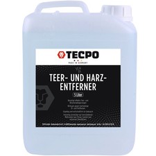TECPO TEERLÖSER 5L KELBSTOFF TEER-ENTFERNER BITUMEN-LÖSER FETTLÖSER HARZ KLEBER
