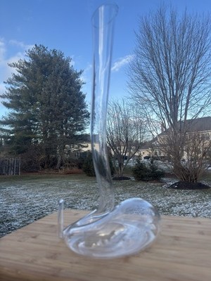 RIEDEL Eve Wine Decanter - Handmade Mouth-Blown Crystal - 19.5  Snake Pattern