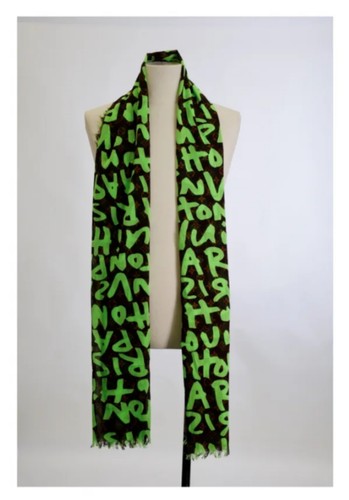 F/W 2008 Louis Vuitton x Stephen Sprouse Graffiti Scarf - Picture 3 of 3