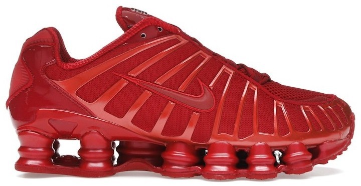 Nike Shox TL Gym Red/Gym Red/White W for sale | eBay
