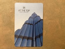 DUBAI HOLIDAY  EMAAR AT THE TOP BURJ KHALIFA TICKET CARD  PHOTO COLLECTION 2024