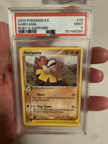 Hariyama graded PSA 9 for sale on eBay