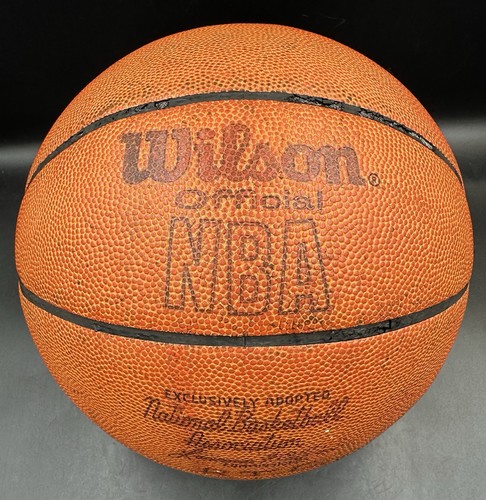 Vintage Wilson Official NBA Basketball Larry O'Brien Commissioner Last Bilt