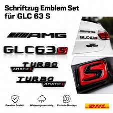 Für Mercedes GLC Klasse AMG GLC63S Turbo4matic schwarz Außendekor Styling Für Mercedes GLC Klasse AMG GLC63S Turbo4matic schwarz Außendekor Styling