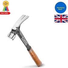 Lightweight 540g Framing Hammer with Magnetic Starter - Leather Handle & Style