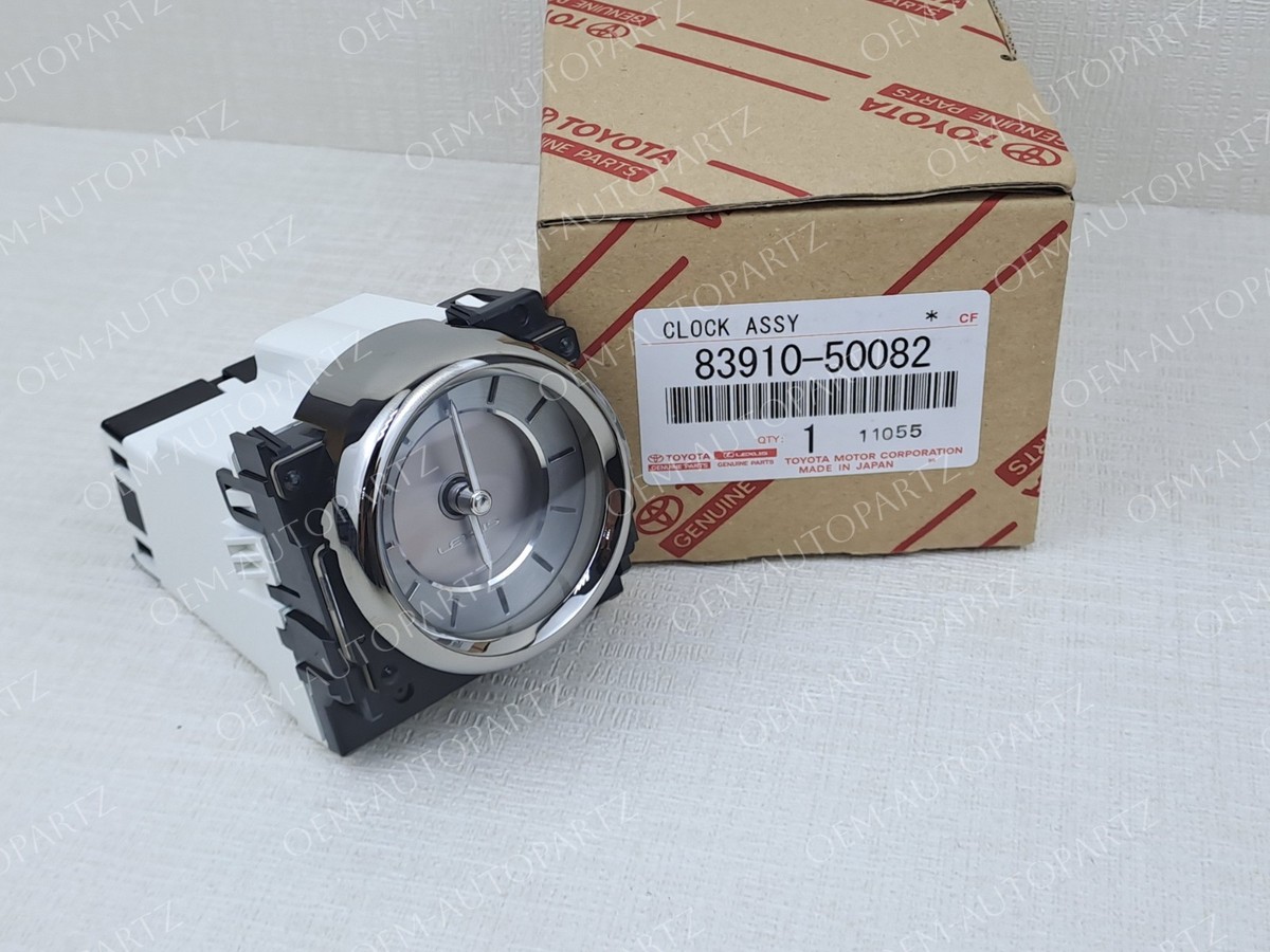 8391050082 Toyota Lexus LS460 LS600h 2013-2017 Dash Clock Analog